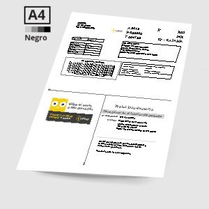 Impresión etiqueta envio