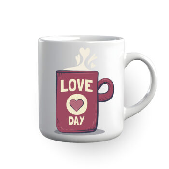 Taza Ilustración Love Day